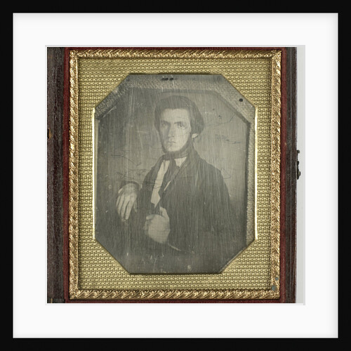 portrait of a young man with beard by Anonymous