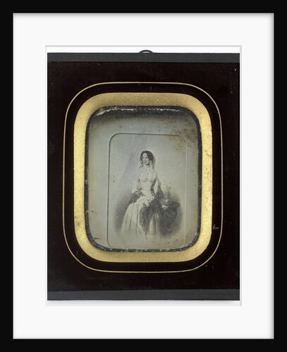 Portrait Miniature of a woman by Anonymous