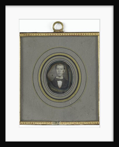 portrait of a young man by Anonymous