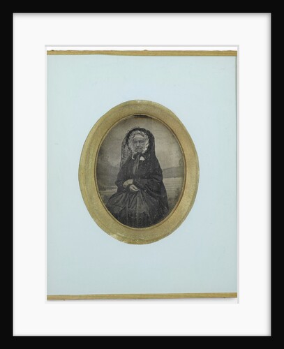 Portrait of an old woman by Anonymous