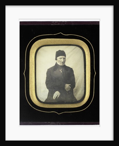 Portrait of a man with cap by Anonymous