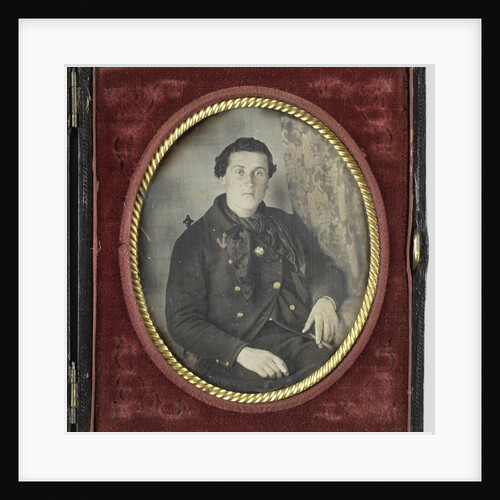 Portrait of a sailor with cigar by Anonymous