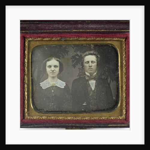 Portrait of a young man and young woman by Anonymous