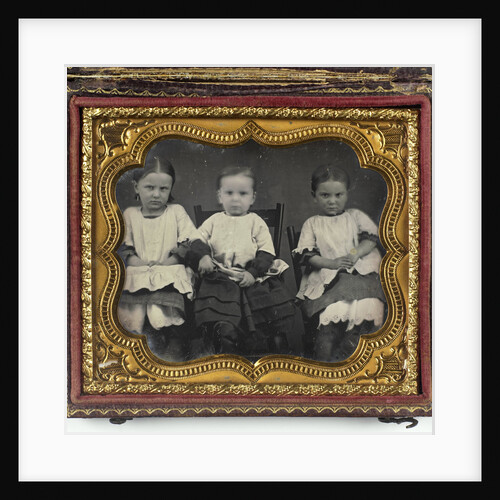 Portrait of three children by Anonymous
