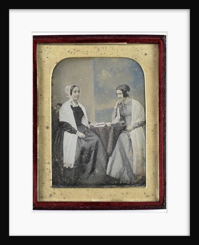Portrait of two women by Anonymous