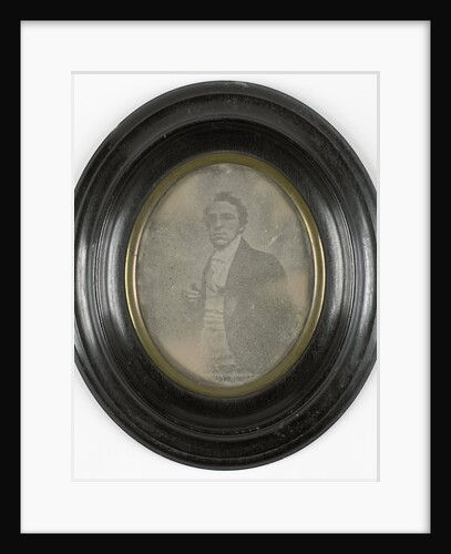 Portrait of a man with glasses by A. Doyen