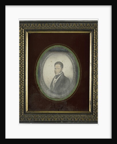 Miniature Portrait of a man by Anonymous