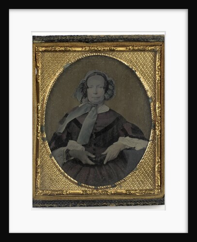 Hannah Thomas, m. John H.Waldusk portrait woman by Anonymous