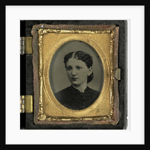 Portrait young woman by Anonymous