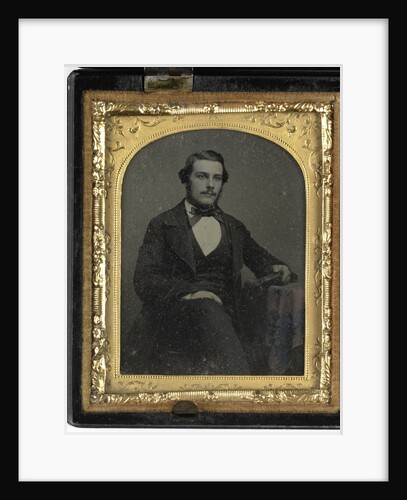 Portrait young man by Anonymous