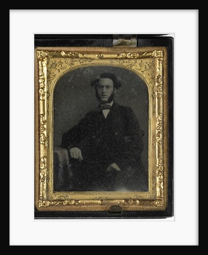 Portrait young man by Anonymous