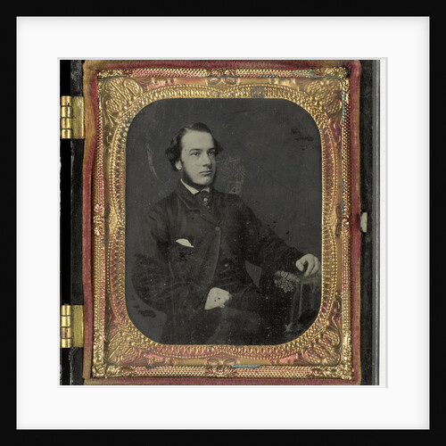 Portrait young man by Anonymous