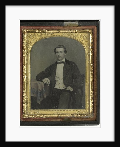 Portrait young man by Anonymous