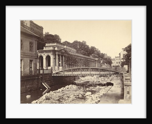 View of Karlovy Vary and the Tepla Czech Republic by F. Fridrich & K. Preuss