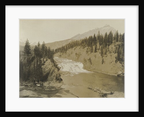 Waterfall in the Bow River by William Notman