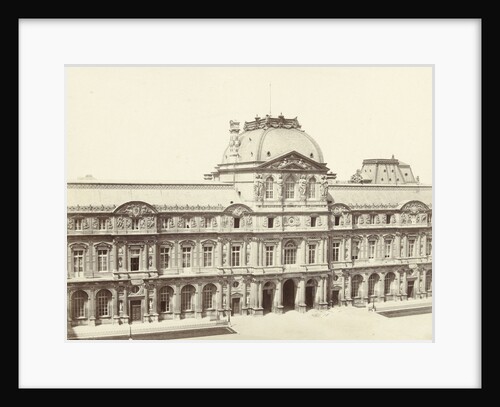 Courtyard (Cour) of the Louvre, Paris by Achille Quinet