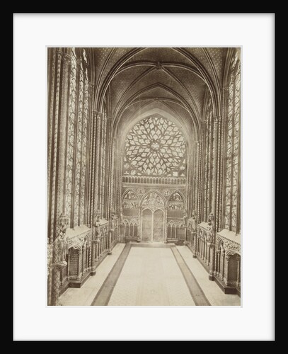 Chapel in the Sainte-Chapelle in Paris by Anonymous