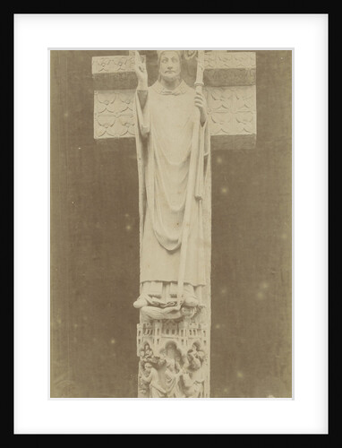 Sculpture sacred Firminus in Amiens France by Paul Robert