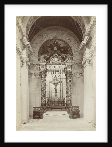 Altar at Napoleon's tomb at Hôtel des Invalides, Paris by Anonymous