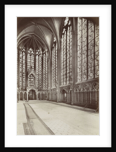 Interior of Sainte-Chapelle, Paris, France by Anonymous