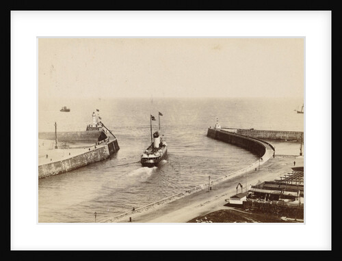 Port of Dieppe, France by Anonymous