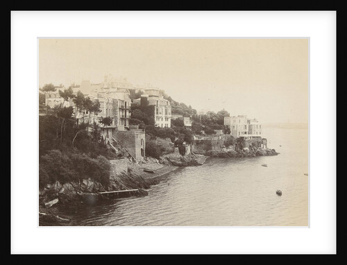 The coast at Dinard Brittany by CN & Co