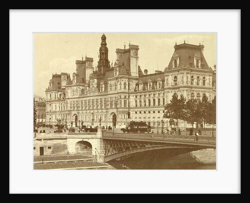 City Hall in Paris, France by Anonymous