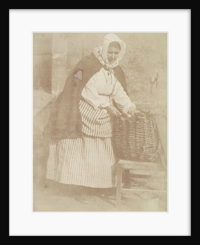 Portrait of Mrs. Flucker, fisher woman in Newhaven by Hill & Adamson