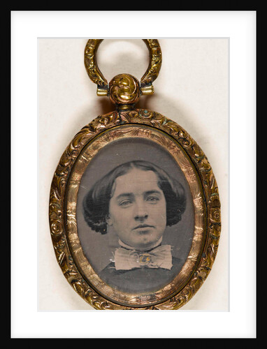 Explanatory Pendant with portraits of a woman by Anonymous