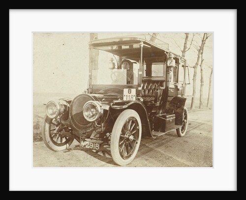 Man in automotive, number 118, for home by Anonymous