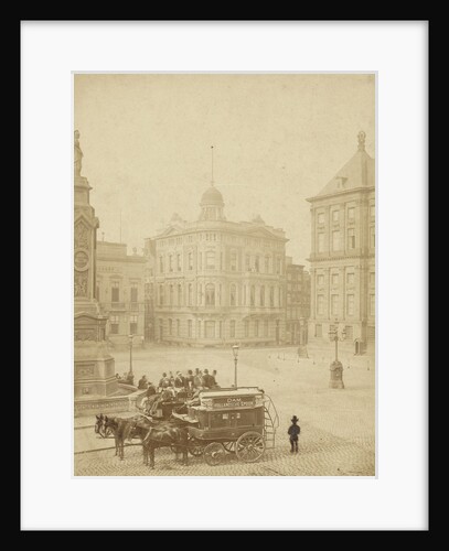 Dam Square in Amsterdam by Anonymous