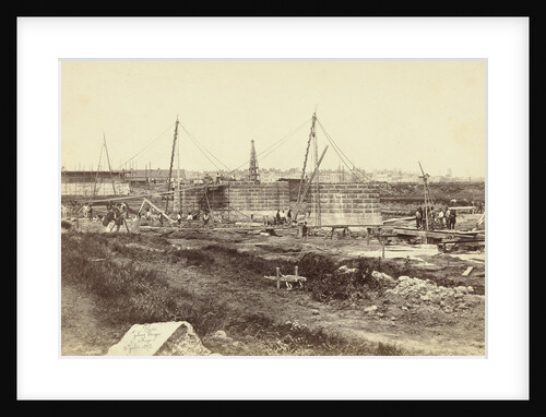 construction bridge Noorderhaven Feyenoord Rotterdam by Julius Perger