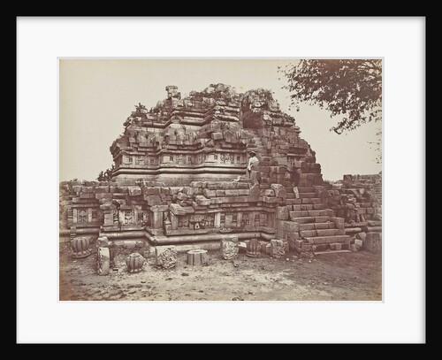 East side of the Brahma Temple Prambanan temple complex, Indonesia by Anonymous