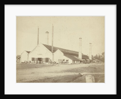 Factory Building of sugar Tjomal Java, Indonesia by Anonymous