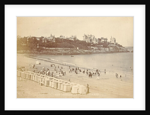 The beach of Dinard by CN & Co