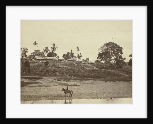 Mosque Indrapuri seen from bivouac Gle Kambing by Anonymous