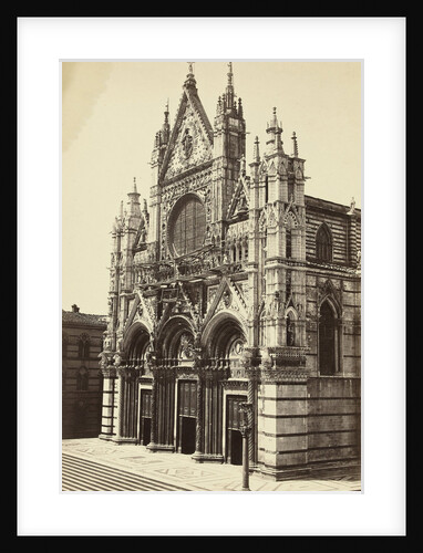 Cathedral of Siena, Italy by Auguste-Rosalie Bisson