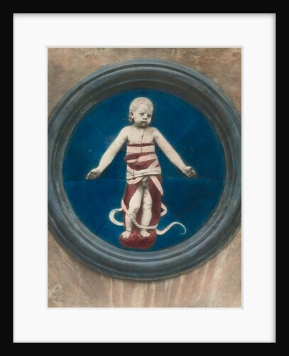 Florence, Loggia dello Spedale degl'Innocenti, Tondo di Andrea della Robbia, Italy by Anonymous