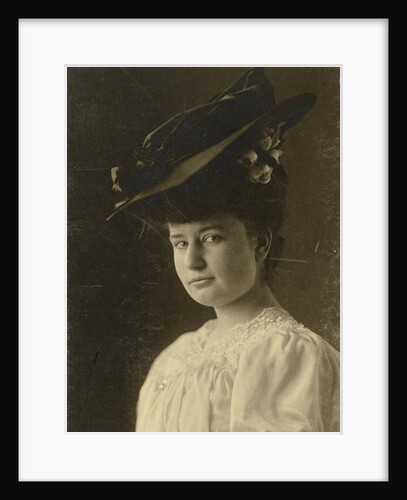 Portrait woman by E. Fabronius