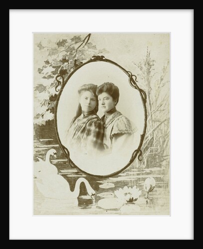 Double portrait of two women by Pierre Koekkoek