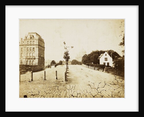 Sarphatistraat left Amstel Hotel, middle Hoogesluis by Andries Jager