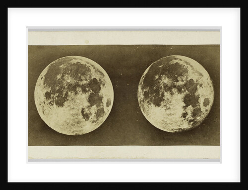Stereoscopic image of the Full Moon by Andries Jager
