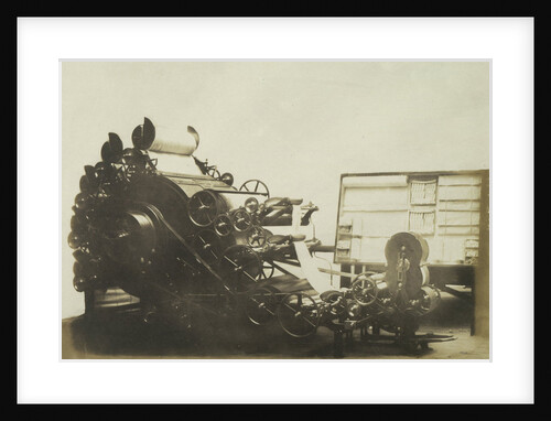 Epurator, Cleaning Machine for Cotton by C.M. Ferrier & F. von Martens