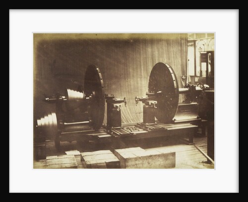 Lathe for Railway Wheels by C.M. Ferrier & F. von Martens