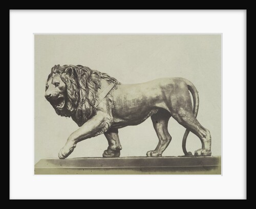 Colossal Bronze Lion. Miller by C.M. Ferrier & F. von Martens