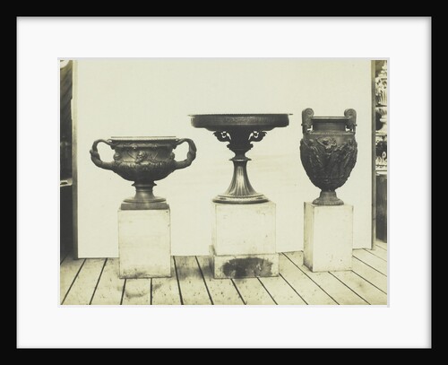 Cast Iron Vases by C.M. Ferrier & F. von Martens