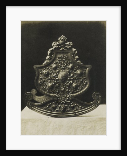 Cradle Carved in Boxwood by C.M. Ferrier & F. von Martens