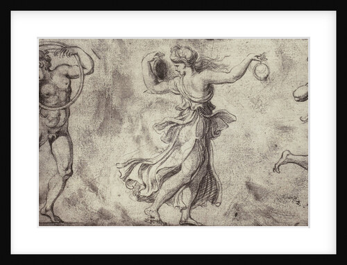 Drawing Raphael from Windsor Castle, dancing and making music Bacchae by Charles Thurston Thompson