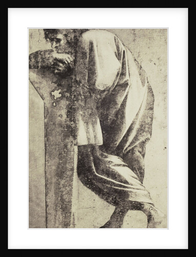 Drawing Raphael from Windsor Castle, standing Greek style, leaning by Charles Thurston Thompson