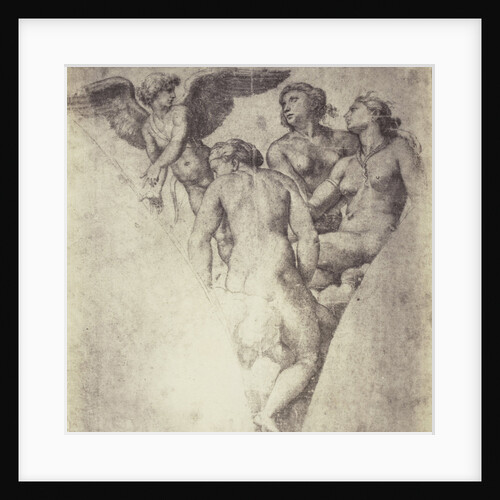 Drawing Raphael from Windsor Castle, angel and three women by Charles Thurston Thompson